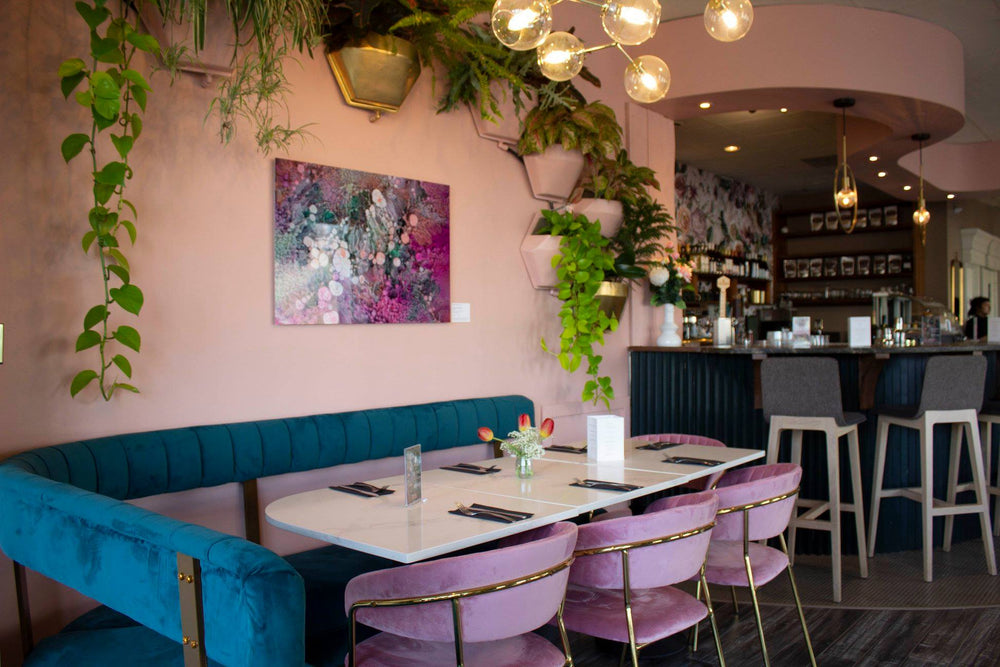 Noorish Restaurant Exhibit (Sprouts of Neptune from Organic Flow of Nature Collection) 